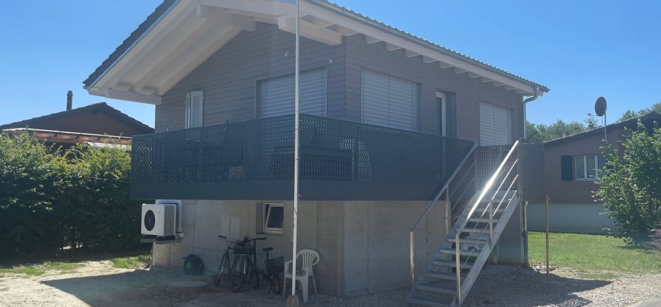 Rénovation d’un chalet de vacances à Chevroux